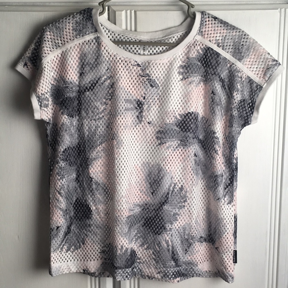 Fabletics mesh workout top